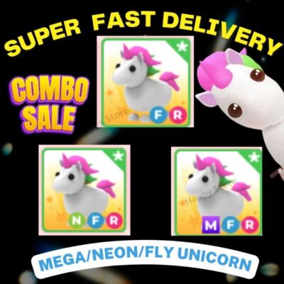 ROBLOX - ADOPT Me - NFR Silly Duck (Neon Fly Ride) - THIS WEEKEND ONLY! EUR 9,49 - IT - Foto 5