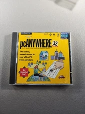 🔥 SYMANTEC: PC Anywhere 32 Version 8.0 (PC CD-ROM, 1997 w/ Manual) 