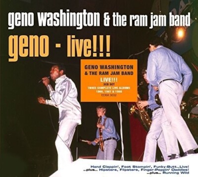 GENO & THE RAM JAM BAND WASHINGTON - LIVE !!! THE HIT ALBUMS  3 CD NEU 