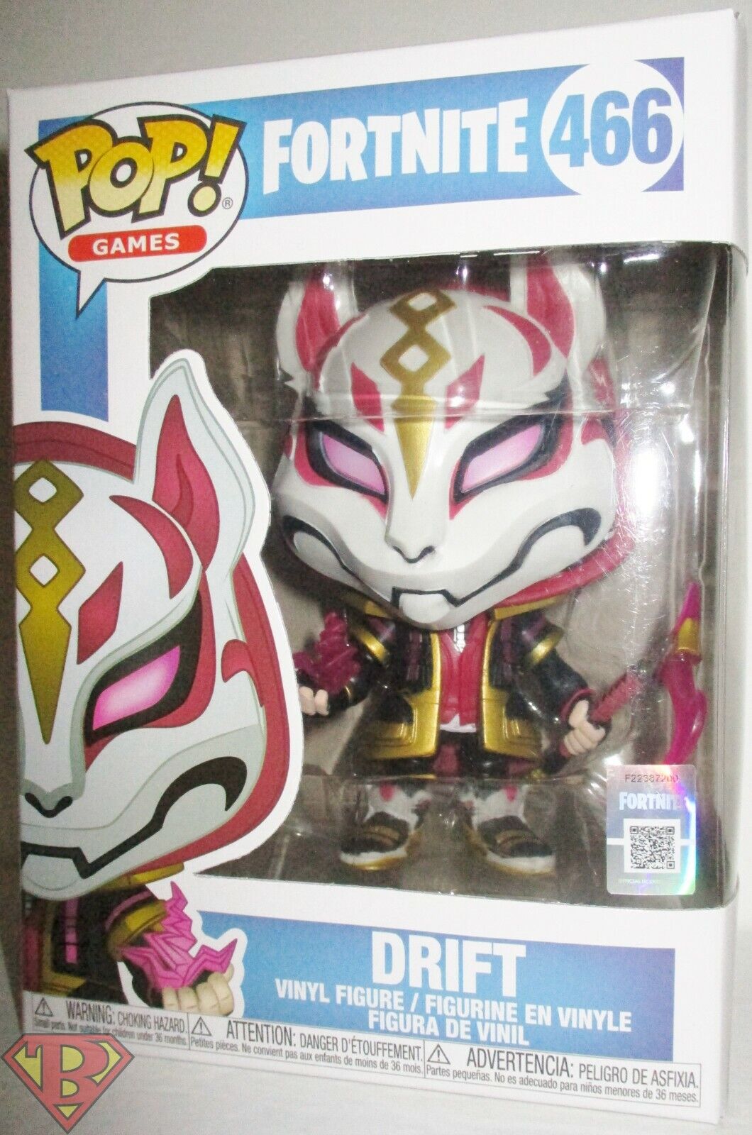  FORTNITE Drift Funko Pop! Vinyl Figure (Bundled with