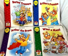 PBS Kids Arthur's Family Values by Marc Brown Paperback Books CHOICE - 4 NEW!