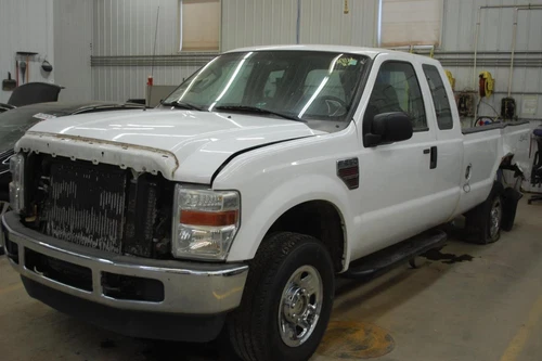 OEM Side View Door Mirror For Ford F250SD Pickup Left Blk-Text Pwr Tested Gd