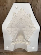 Provincial P-1105 Ceramic Slip Mold Wolf Vision Indiana Maiden Wolf Head