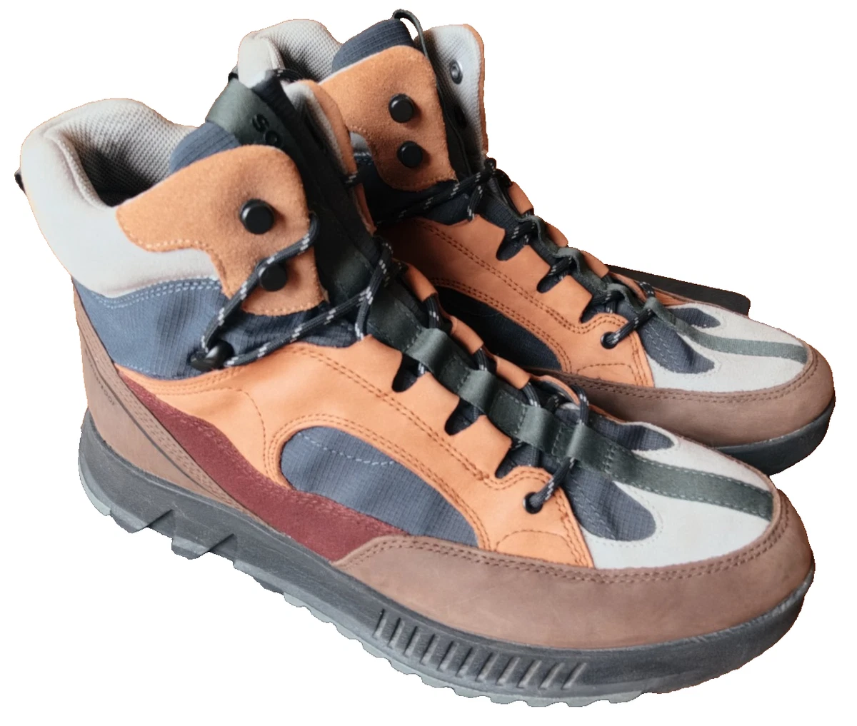 Sorel Mens Size 9 Brown Black Boots Drawstring Lace Up Waterproof Hiking Shoes Sorel Men main image 2