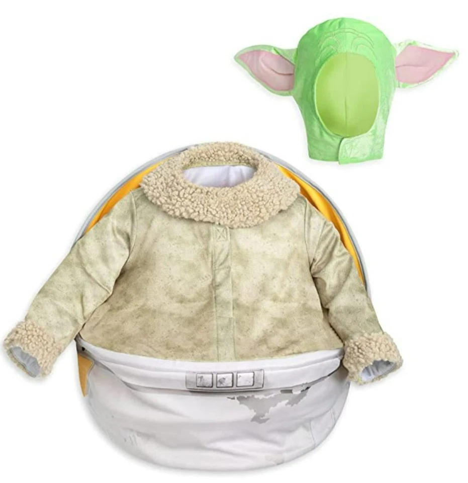 Nuevo Disfraz Disney Store Niño 4T Star Wars Mandalorian Yoda El Niño Foto 2 de 4