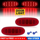 New ListingRear Door Panel Courtesy Red Led Lights Cover For 2002-2009 Ram Durango Aspen