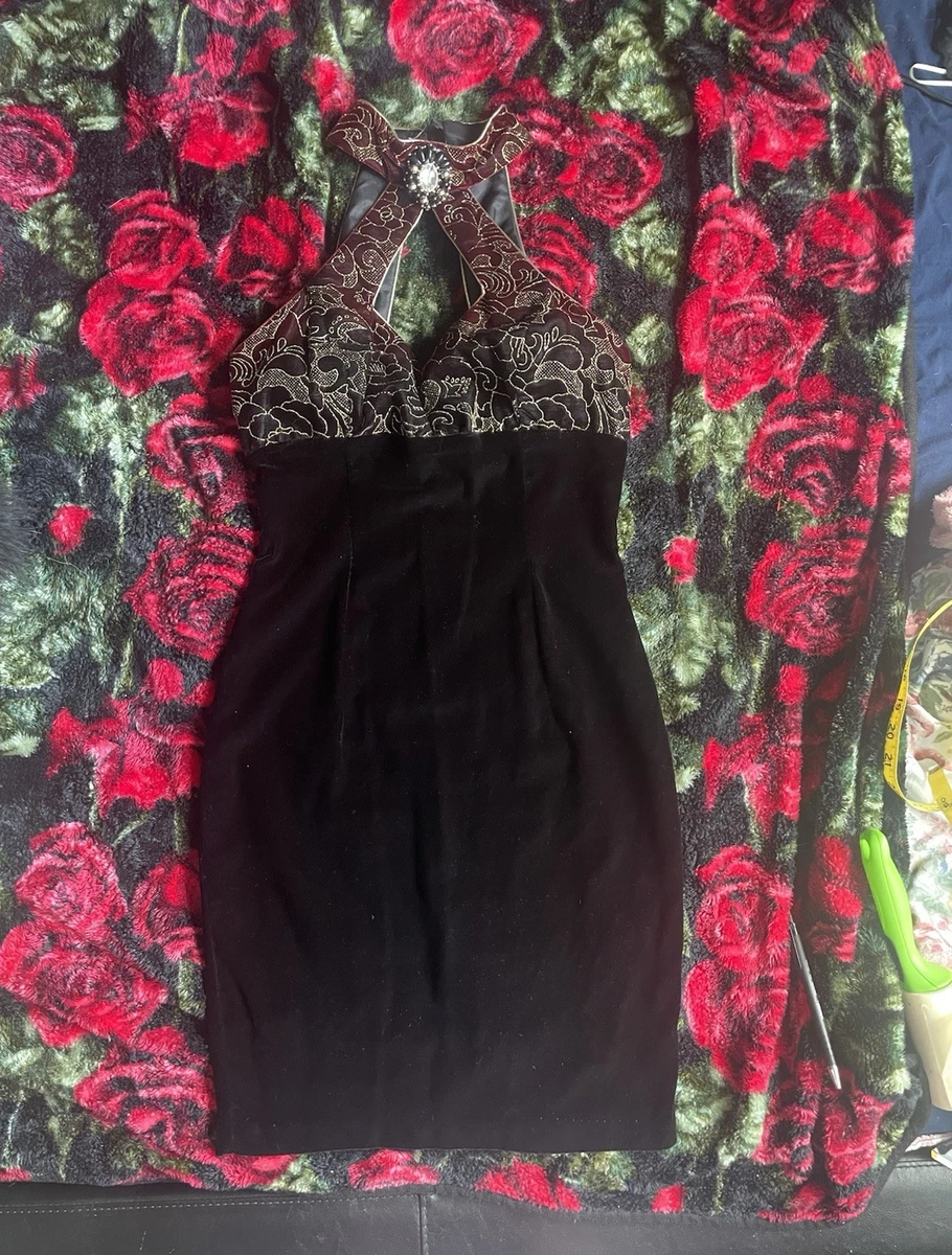 ワンピース GUNNESAX Black Dress Gunne Sax Black Vintage Dresses for Women for sale - eBay