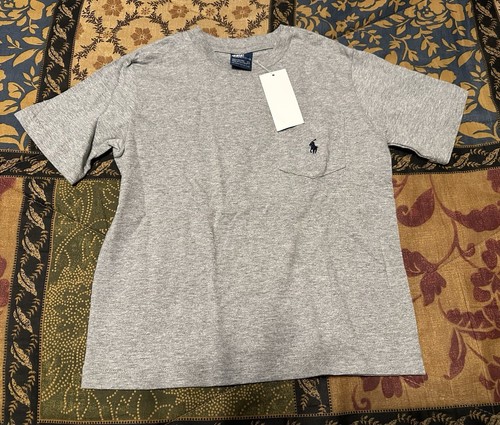 NEW POLO Ralph Lauren Tee SHIRT Boy Size 5 *Gray