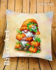 Bead Embroidery Kit Pillow ase Gnome DIY Needlepoint Beadwork 2929726