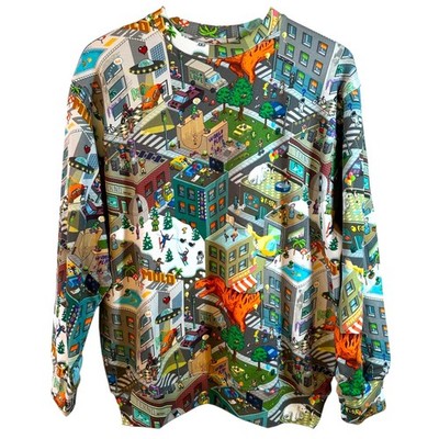 NWT Molo Monti Pixelhagen Organic Cotton Sweatshirt Size 176 (16Y)