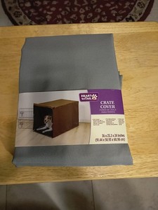 NIP Coeur à la queue Gray Crate Dog Kennel Pet Products 36x23.2x24 pouces Moyenne
