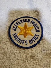 obsolete Jefferson Parish Sheriff's Office patch from Louisiana