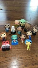 Funko Pop! Collectible Figures Toys Assorted Characters Lot (13), Loose No Box