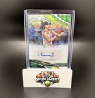 2025 Topps Chrome Tennis Green Geometric Refractor Marina Stakusic #CA-MSC