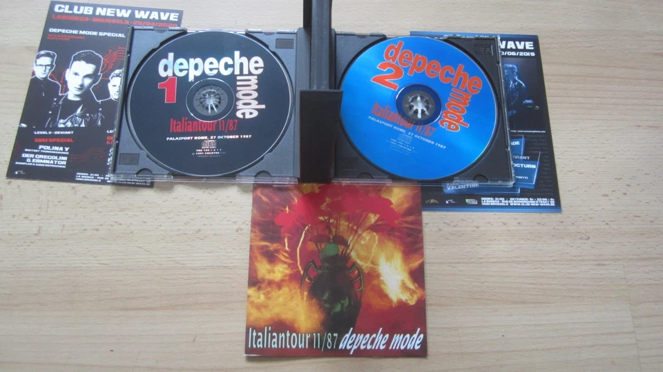 DEPECHE MODE Coffret 2xCD Live '87 Music For the Masses Tour + promo flyers RARE - Photo 3/4