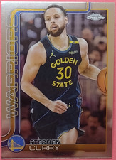 2025-26 Topps Chrome Stephen Curry #201 Golden State Warriors