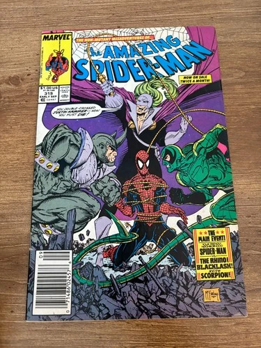 Amazing Spider-Man # 319 NM- Marvel Comic Book Todd McFarlane 14 J370