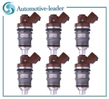 6pcs Fuel Injectors For Toyotamr2 Celica Supra Turbo 2jz Gte 1jz Gte 1001-87092