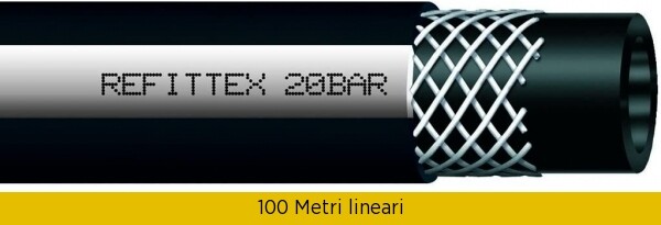 Tubo per Irrorazione 20 Bar 100 mt - MTP Italia 8x13 mm per Giardino e Orto