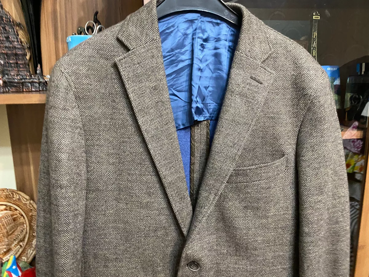 Hackett tweed deals blazer