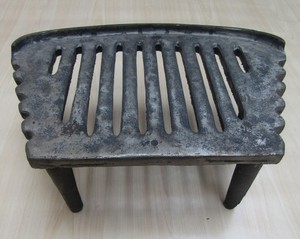 14 Cast Iron Rustic Vintage Old Style Fire Grate Fireplace Log