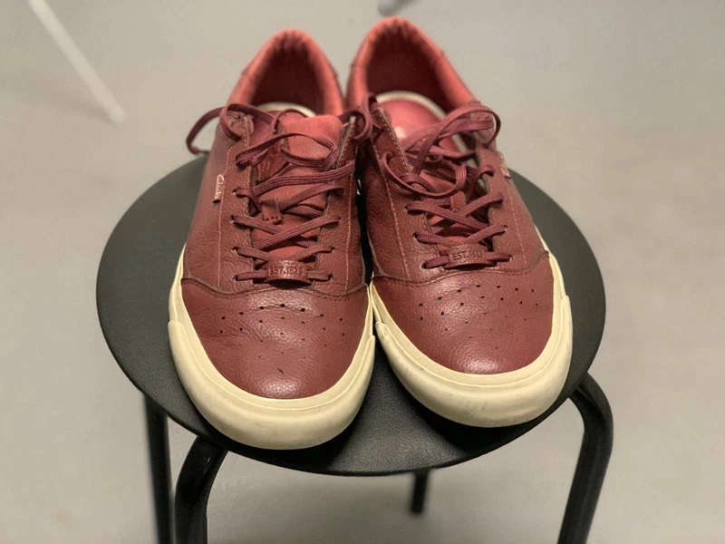 clarks oxblood shoes