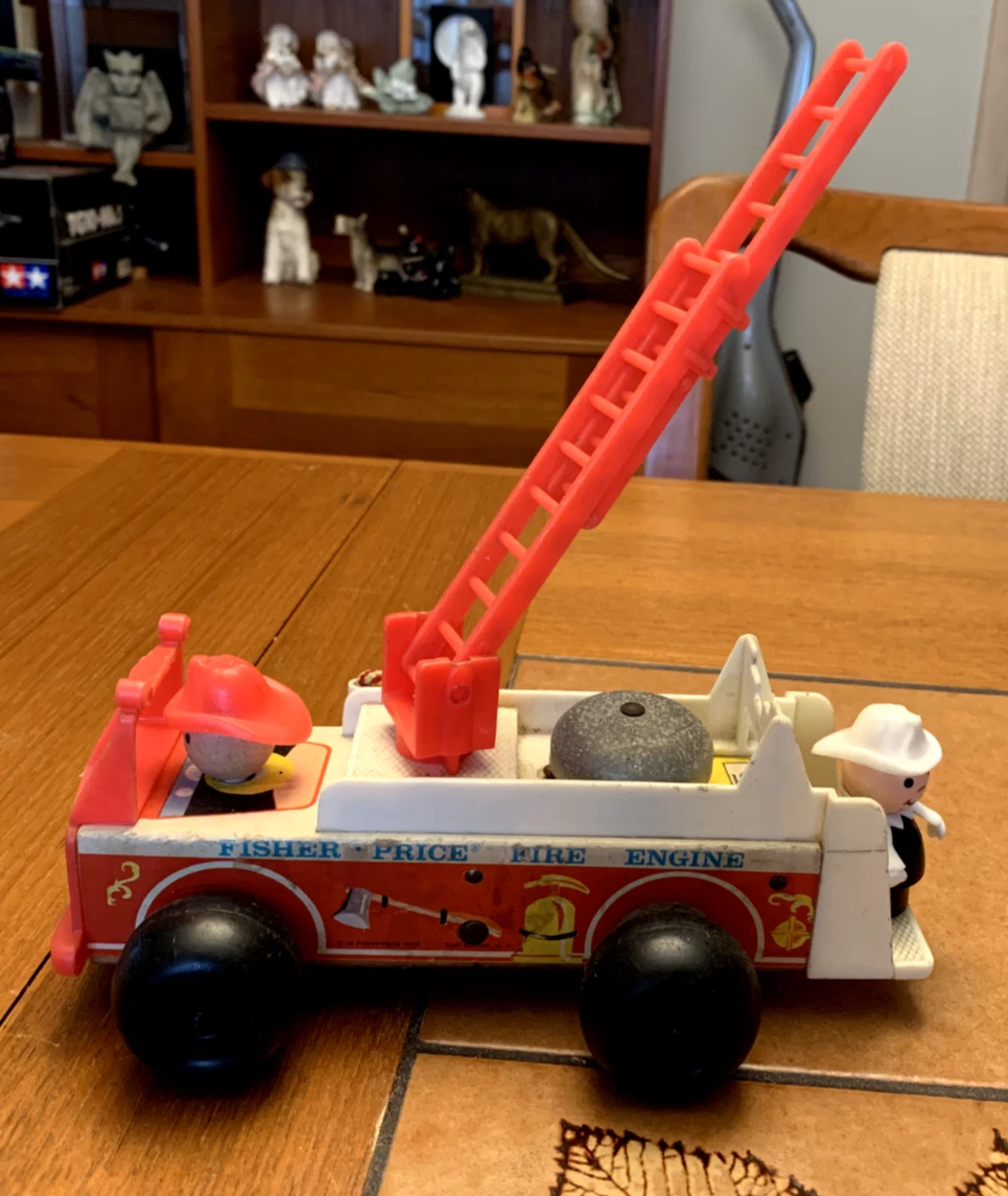 Vintage fisher best sale price fire engine