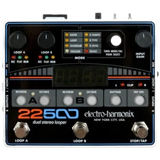 Electro-Harmonix 22500 Dual Stereo Looper Effects Pedal