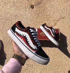 bape vans camo