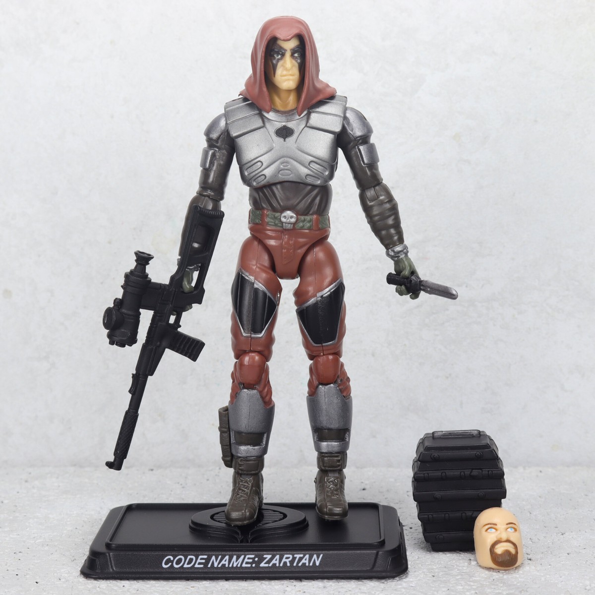 GI Joe 25th Anniversary ZARTAN v13 Master of Disguise 3.75