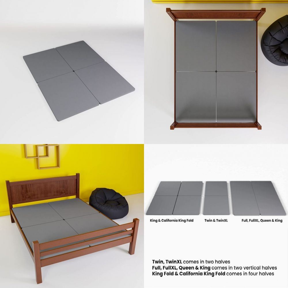 Treaton, 1.5Inch Split Bunkie Board for Mattress/Bed California King