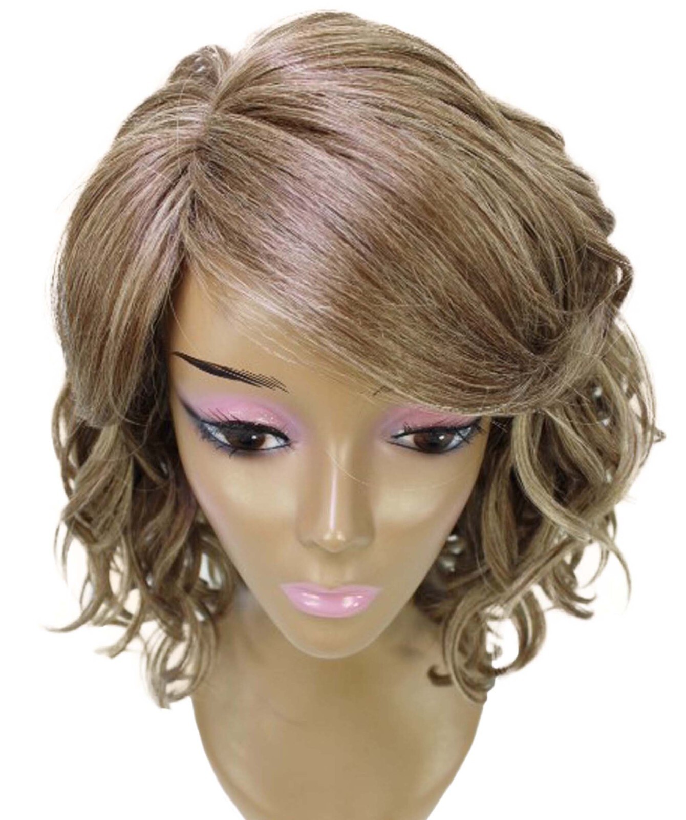 LUXLUXE Madison Straight Layer 14" Full Wig, Heat Resistant Fiber BF-0010