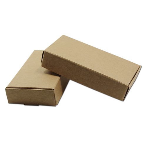 Brown Kraft Paper Box for Party Gift Wedding Favors Candy Jewelry Packing - Picture 11 of 12