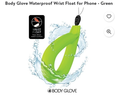 Body Glove Universal Wrist Float For Cellphones - Green - 第 3/7 張圖片