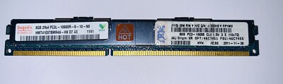 8GB Samsung DDR3 PC3-10600R 1333MHz ECC Reg RAM 2Rx4 IBM FRU 46C7455 - inkl. VAT