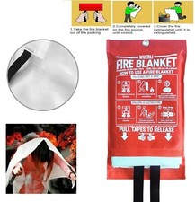 Emergency Fire Blanket – Quick-Deploy Home & Kitchen Safety Shelter For Fire