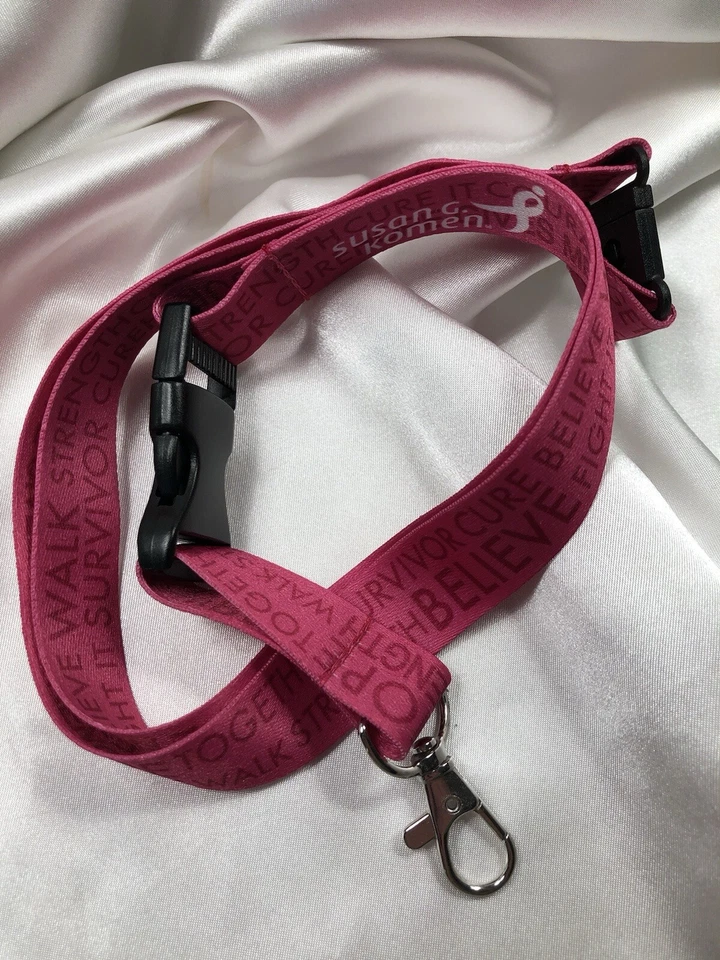 Nuevo conjunto de 2 piezas de cordón de concientización sobre el cáncer de mama + diadema de algodón reversible Foto 4 de 4