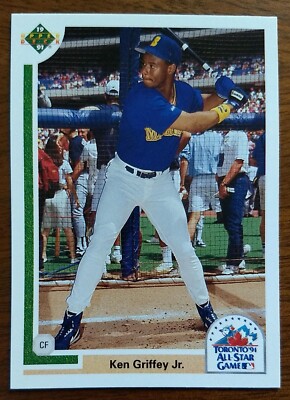 KEN GRIFFEY JR., 1991 UPPER DECK FINAL EDITION #87F, MARINERS