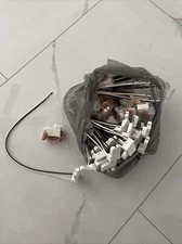 Fluorescent Light Socket Bi-pin 42 Pieces Wired And 42 Piece None Wired And Caps