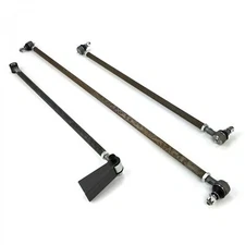 Dropped Axle Suspension Tie Rod / Drag Link Panhard Bar Kit Fits 46 Axle