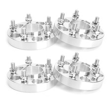 4x 30mm 5x108 Wheel Spacer M14x1.5 63.4mm For Freelander Range MK2 Rover Evoque