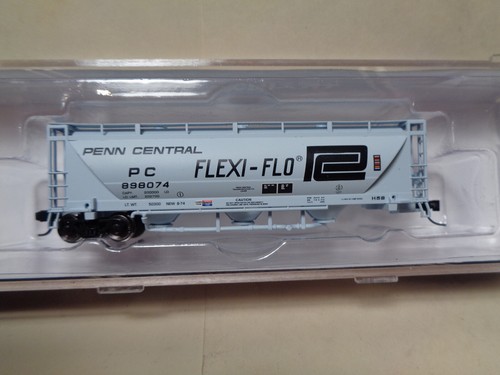 ATLAS N 50004926 ACF TANK CAR + TRAINWORX PC COVERED HOPPER BOTH NEED REPAIR - Picture 5 of 6