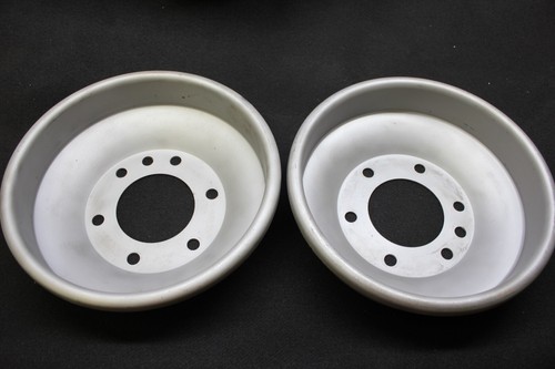 2 1928 Chevrolet Front Brake Drums Steel Disc Wheel Drum 695 - Picture 4 of 10