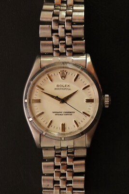 C 1955 Rolex Oyster Perpetual Ref 6565 w/ cal 1030 Mvmt