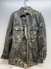 Vintages Mossy Oak Men's Button Shirt Size Large Hunting USA Made ๐ฅ MAKE OFFER