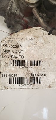 08 09 10 2010 BMW X6 Power Steering Pump W/O Active Suspension OEM  