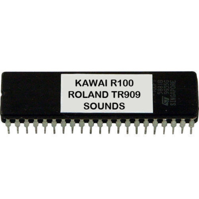 KAWAI R100 R50 - Roland TR909 TR-909 klingt EPROM drum machine Weinlese