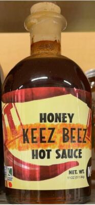 Honey Keez Beez Hot Sauce 11 oz - One Bottle
