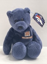 Terell Davis Plush Bear Limited Treasures Pro Bears Denver Broncos NEW WITH TAG
