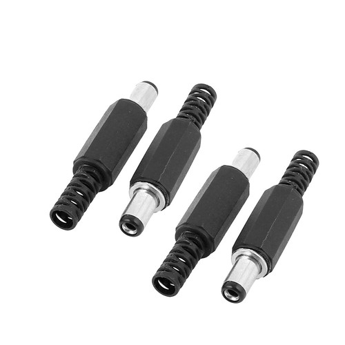 Lot De 10 Connecteurs DC Mâle 5.5x2.5 Mm à Souder - Pour Alimentations, Prises Jack, Stock US